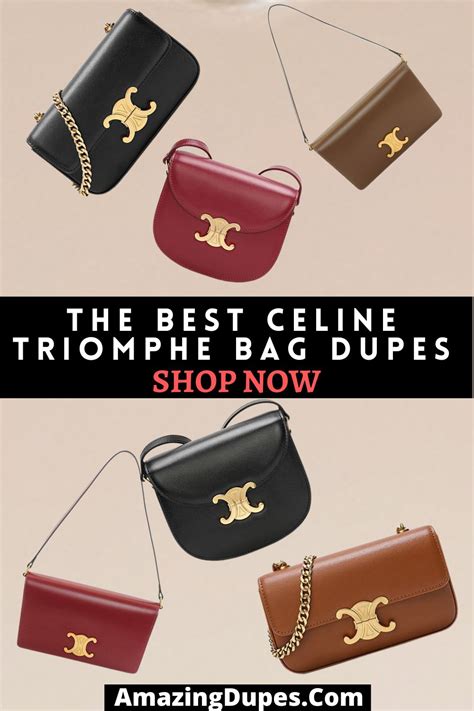 celine clasp bag dupe|celine triomphe belt dupe.